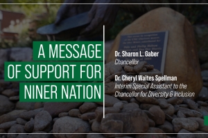 A message of support for Niner Nation